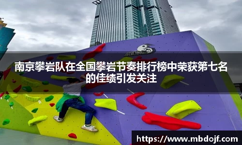 南京攀岩队在全国攀岩节奏排行榜中荣获第七名的佳绩引发关注
